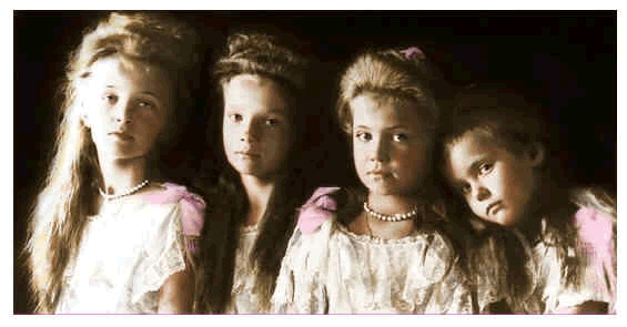 De zusjes Romanov.
